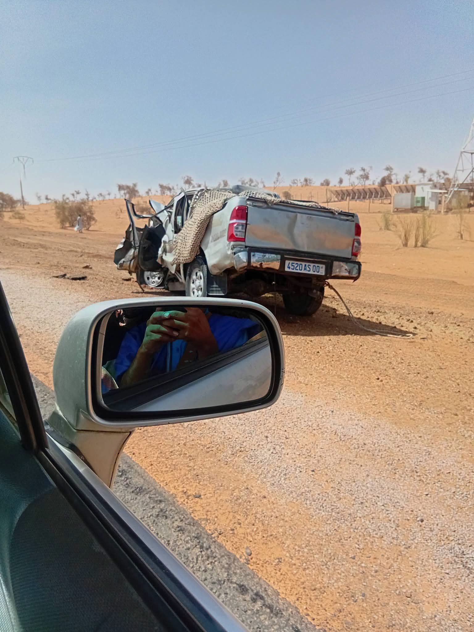 وفاة الأستاذ محمد الأمين محمد يحظيه جراء حادث سير قرب مدينة أغشوركيت